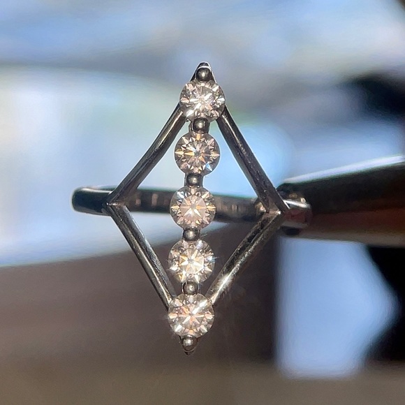 My North Star Ring - Floating Line Ring - Picture 4 of 12